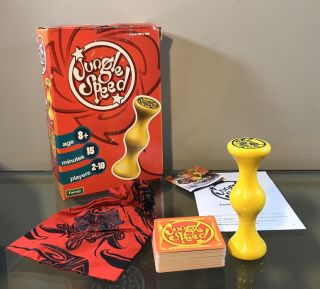 Jungle Speed Game By Asmodee Ages 8,  Think Fast Family Game