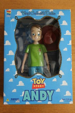 Medicom Toy Vcd Andy Toy Story Vinyl Collectible Dolls Disney Pixar Japan