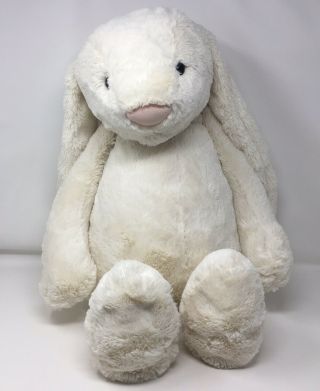Jellycat 27” Bunny Large Rabbit Toy Plush Doll