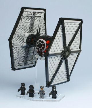 Display Stand For Lego ® Star Wars (tm) First Order Tie Fighter (75101)