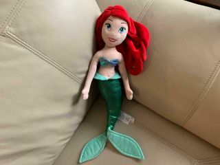 Disney Store Princess Ariel The Little Mermaid Plush / Stuffed 20 " Doll