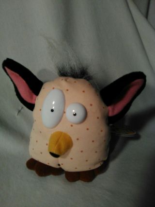 Meanies Twisted Toys " No Fur - Be " Spoof Of Furby Bean Bag Toys 90 
