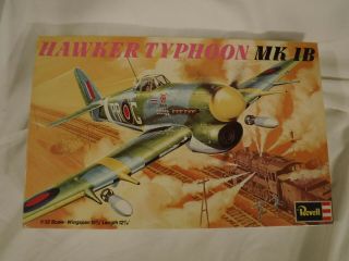 1/32 Revell British Raf Hawker Typhoon Mk 1b Fighter / Bomber N/c