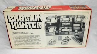 VINTAGE BARGAIN HUNTER THE SMART - SHOPPING BOARD GAME - MB - 1981 - VERY GOOD COND 2