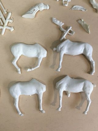 Historex - Parts From Open Kits Including Horse Parts 3