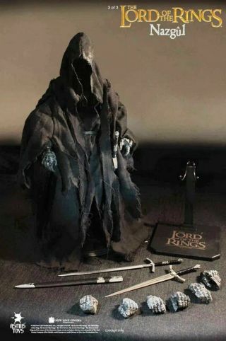 1/6 Nazgul Asmus Toys Lotr Lord Of The Rings Dark Rider Witch - King Ringwraith