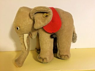 Vintage Steiff Stuffed Toy Elephant