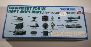Pit - Road Skywave Equipment For Us Navy Ship Wwii 1/700 Sw - 1000 Model Kit