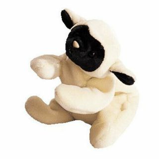 Ty Beanie Baby - Chops The Lamb (4th Gen Hang Tag) (7.  5 Inch) - Mwmts Stuffed Toy