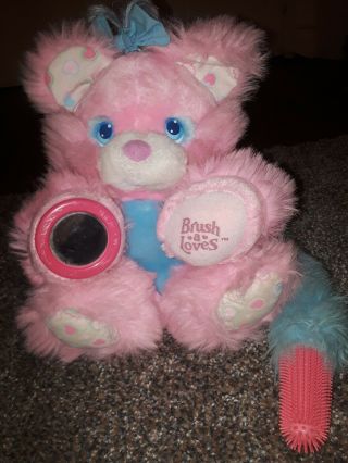 1987 Brush - A - Loves Pink W/ Bow