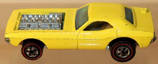 Dte 1973 Hot Wheels Redline 6982 Lemon Yellow Enamel Show Off