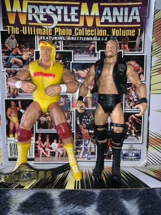 Wwe Elite Defining Moments Hulk Hogan Hulkamania And Stone Cold Steve Austin