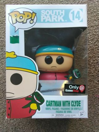 South Park Cartman With Clyde Pop Vinyl