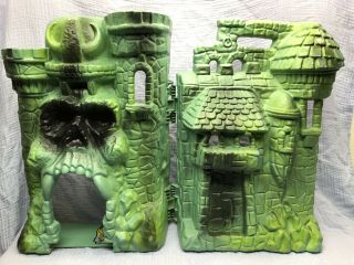 He - Man Masters Of The Universe Castle Grayskull Play Set Mattel Incomplete