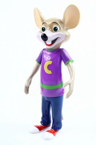 Chuck E Cheese Pvc Action Figure Toy Mouse 7 " Official Toy Cec Entertainment