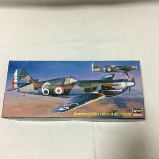 Hasegawa Dewoitine D.  520 French Air Force 51347 1/72 Model Kit F/s
