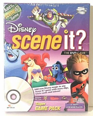Disney Scene It? The Dvd Game Game Pack