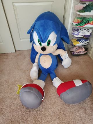 Giant Sonic The Hedgehog Plush