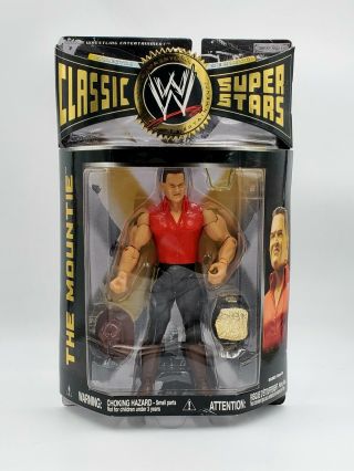 Wwe Classic Superstars The Mountie Action Figure Series 13 Htf Rare
