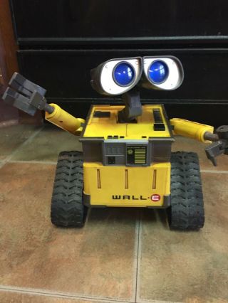 Disney Pixar Wall - E U - Command Action Robot Toy Infared Remote Control Thinkway