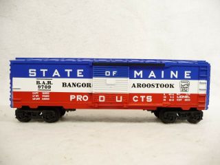 Lionel 6 - 9709 State Of Maine Box Car Ln