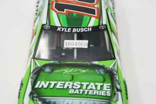 RARE 18 Kyle Busch Prototype 2014 NASCAR 1:24 Diecast Interstate Batteries 3