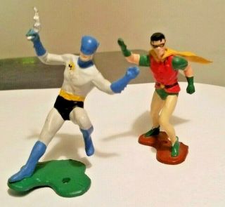 Ideal Toys Batman And Robin 1966 Play Set Figures Dc