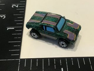 Vtg Micro Machines Detomaso Pantera Car Sparkling Green/purple Rare
