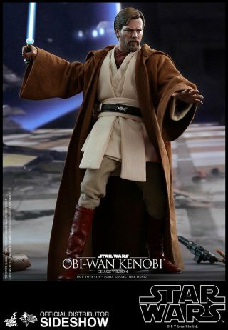 Hot Toys Obi - Wan Kenobi Deluxe Version Star Wars 1/6 Scale Figure