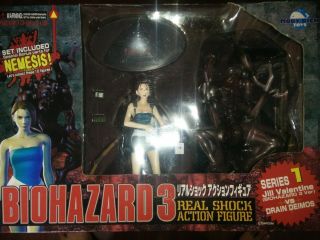 Biohazard 3 Real Shock Action Figure Series 1 Jill Vs Diemons Moby Dick Toys