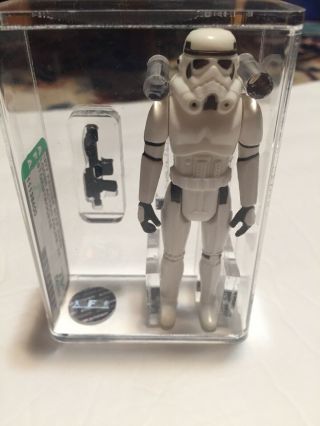 Vintage Kenner Star Wars Stormtrooper Afa 75