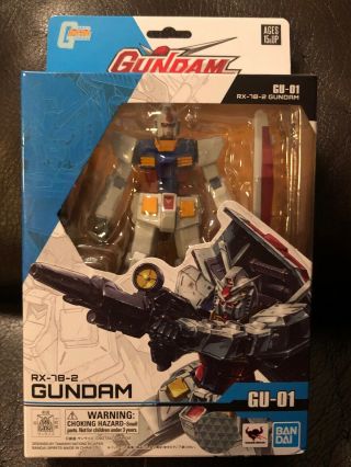 Gundam Universe : Rx - 78 - 2 Gundam,  Gu - 01 Action Figure Nip Nib