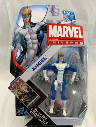 Marvel Universe 3.  75 " Angel Figure Figure Card Is Bent