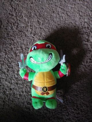 Ty Beanie Babies Teenage Mutant Ninja Turtles Raphael 6 "