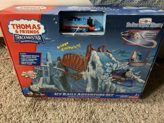 Thomas Friends Trackmaster Sodor Snow Storm Icy Rails Adventure Set Toys’r’us