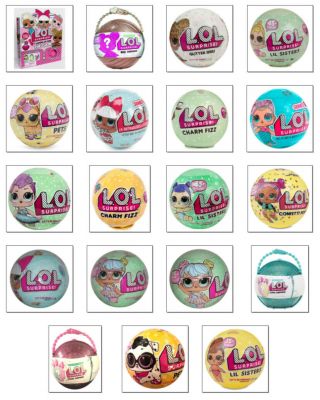 L.  O.  L.  Surprise Dolls - Choose From Over 20 Different Real Lol Toys In 1 Place