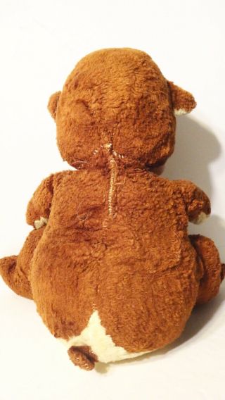 Rushton Rubber Face Vintage Sad Crying Pouting 17” Plush Teddy Bear 3