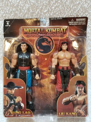 Mortal Kombat Shaolin Monks Jazwares 6 Inch Lui Kang And Kung Lao