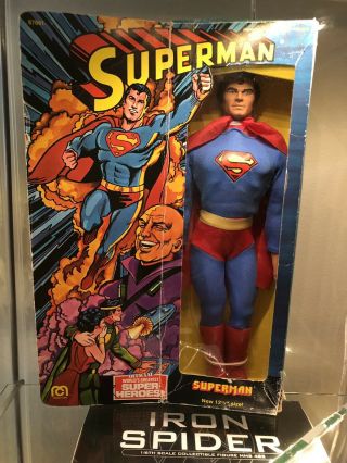 Mego Superman 12 1/2 " Fly Away Action Figure Complete 1978 Vintage Nrfb