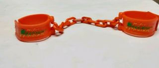 Vintage 1986 My Pet Monster Handcuffs Only Amtoy