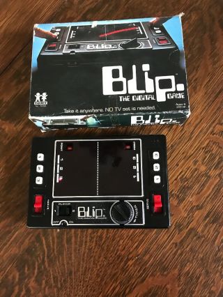 Vintage Tomy Blip The Digital Game.  No.  7018 Tested/working