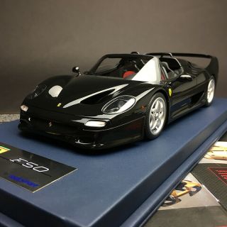1/18 Looksmart Ferrari F50 Spider Resin Handbuilt Car Model Black Ls18fc05c