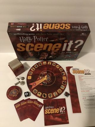 2005 Scene It The Dvd Game Harry Potter Edition