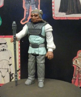 Vintage 1983 Star Wars Kenner Nikto Skiff Guard Action Figure Complete
