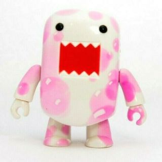 Toy2r 2.  5 " Domo Qee Series 2 Pink Bubbles Chase ?/?? Kidrobot Art Toy