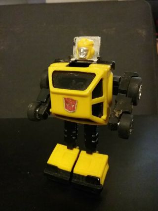 Vintage 1984 G1 Transformers Bumblebee Pre - Rub Pre Bug Great Shape