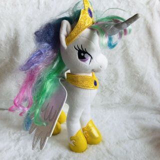 My Little Pony Ty Princess Celestia Sparkle Stuffed Plush Winged Unicorn