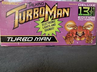 Vintage Toy Turbo Man Figure Jingle Way Schwarzenegger TurboMan 3