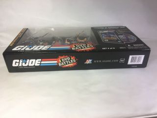 2008 Hasbro GI Joe DVD Battles Set 4 of 5 3.  75 