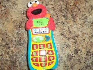 Sesame Street Elmo Knows Your Name Talking Cell Phone Toy Mattel